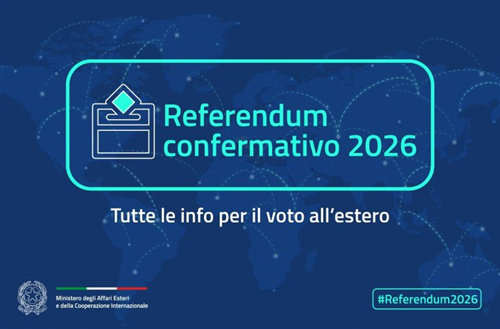 Referendum Costituzionale 22 - 23 marzo 2026 - Tessera elettorale